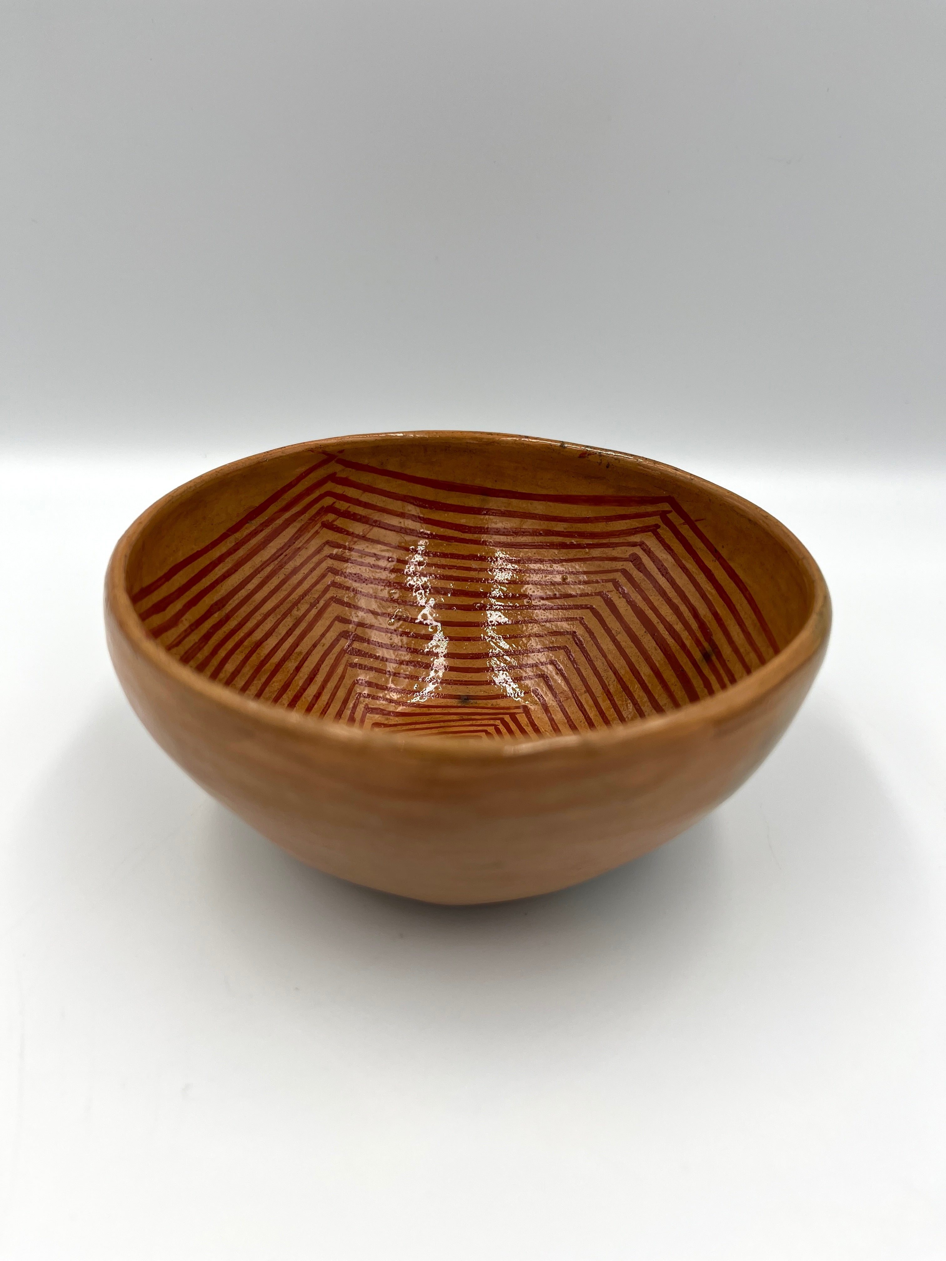 Pinig Cerámico Awajún - Plato Hondo Mediano Acabado Natural
