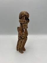 Momia Decorativa de Madera Matizada