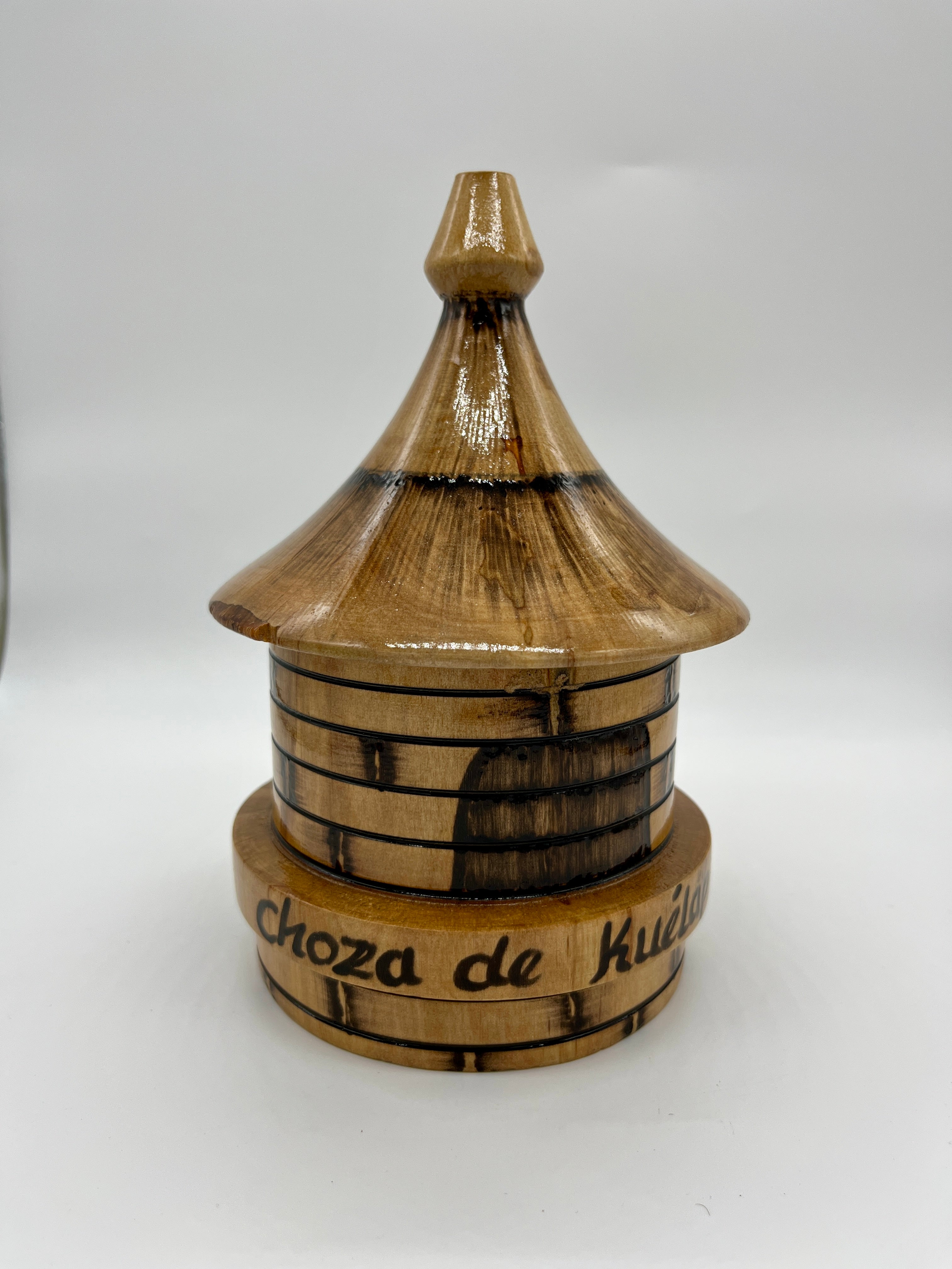 Azucarero de Madera Choza Kuelap