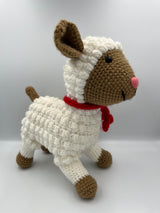 Oveja Amigurumi Tejida a Mano en Algodón