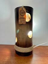 Lámpara Artesanal Rústica de Bambú 25cm