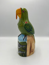 Alcancía de Madera en Diseño de Loro – Pintado a Mano