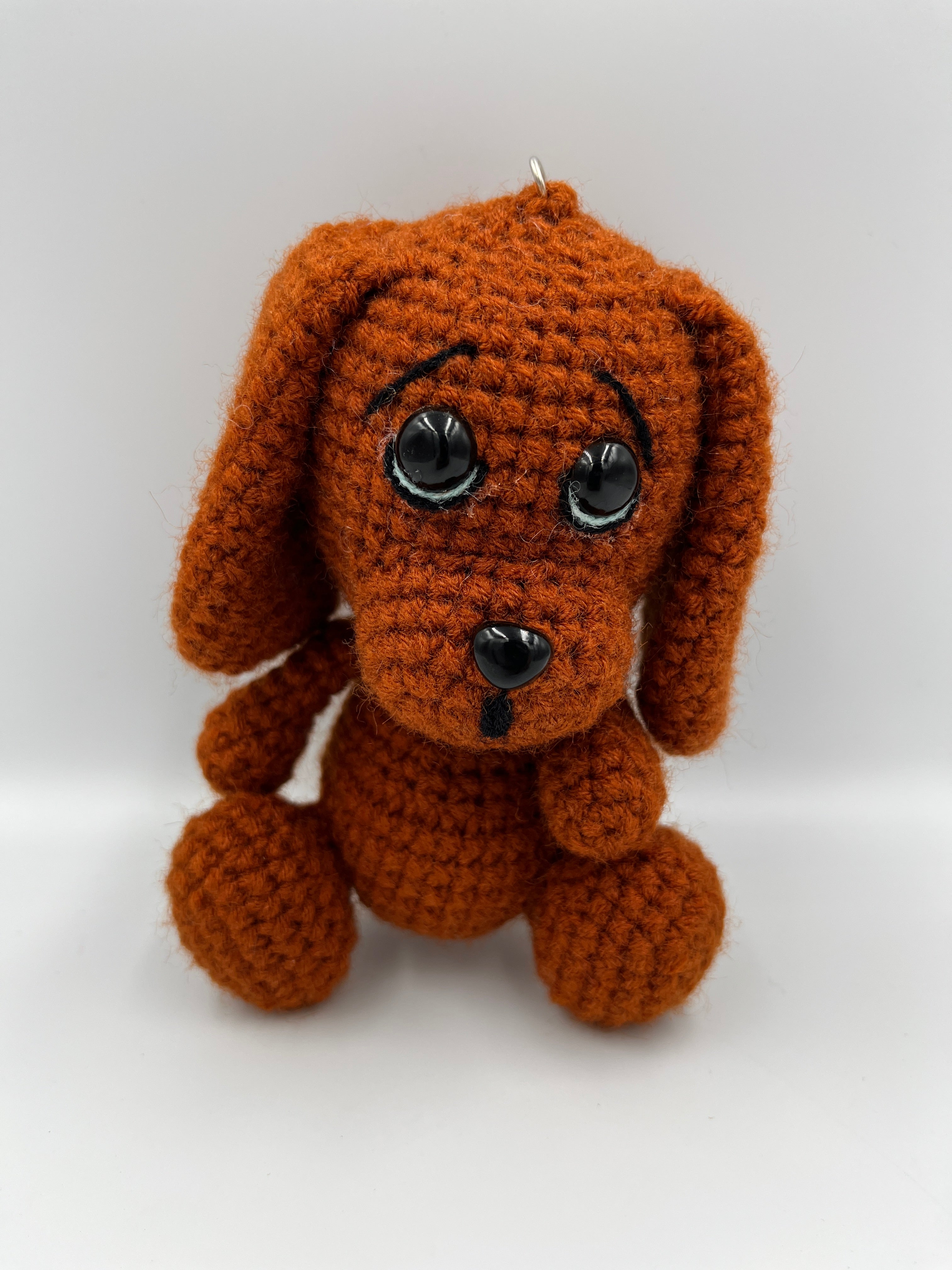 Llavero Amigurumi Perrito Tejido a Mano