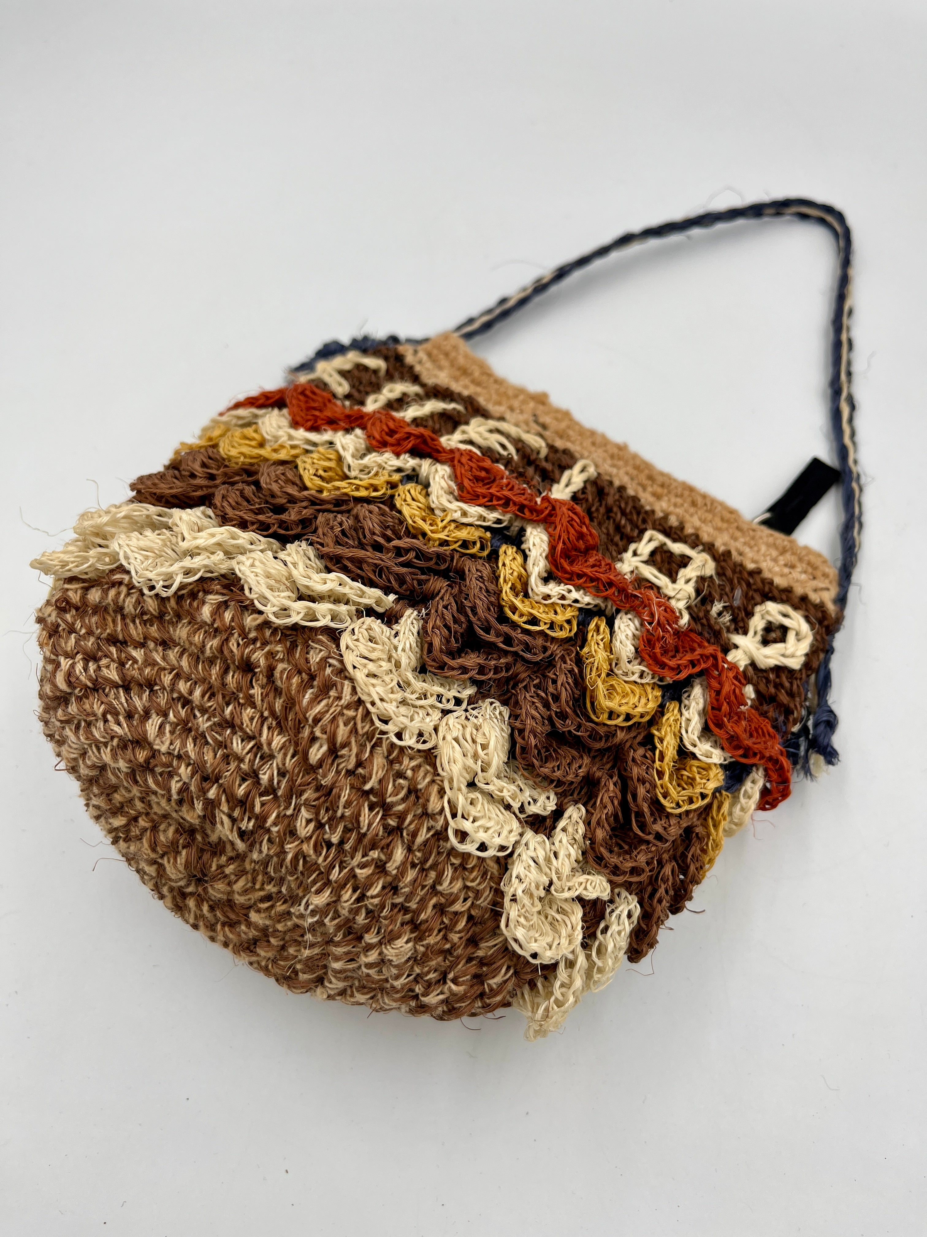 Bolso de Mano a Crochet de Fibra de Cabuya – Kuelap