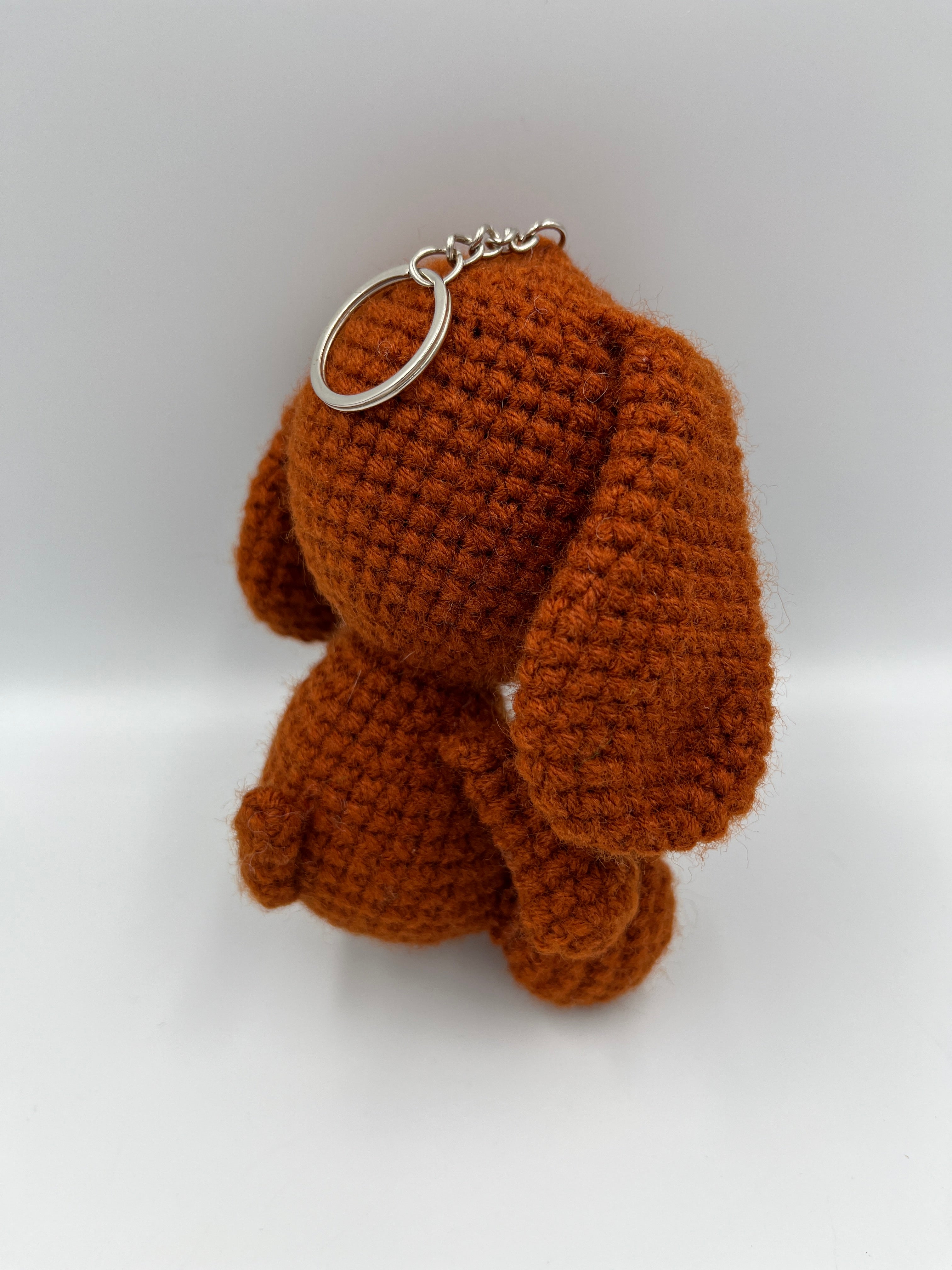 Llavero Amigurumi Perrito Tejido a Mano