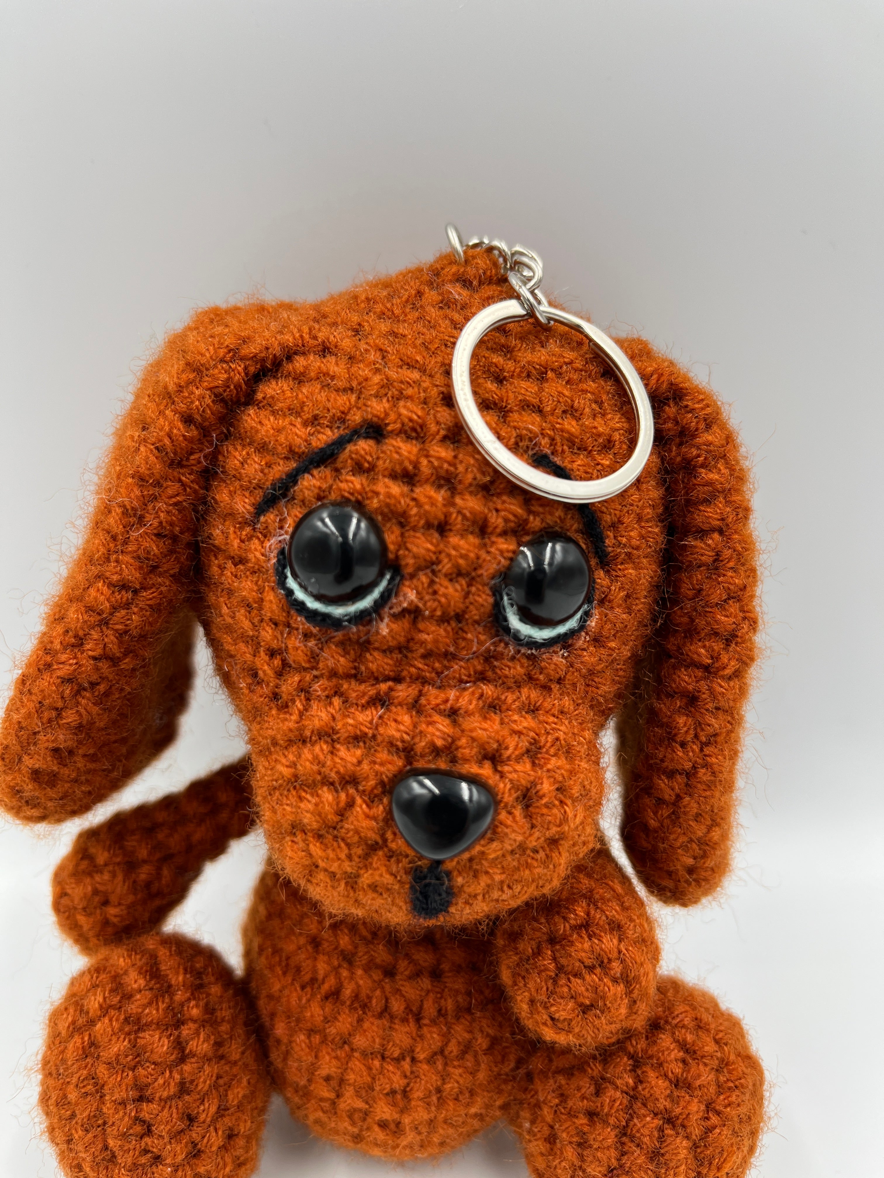 Llavero Amigurumi Perrito Tejido a Mano