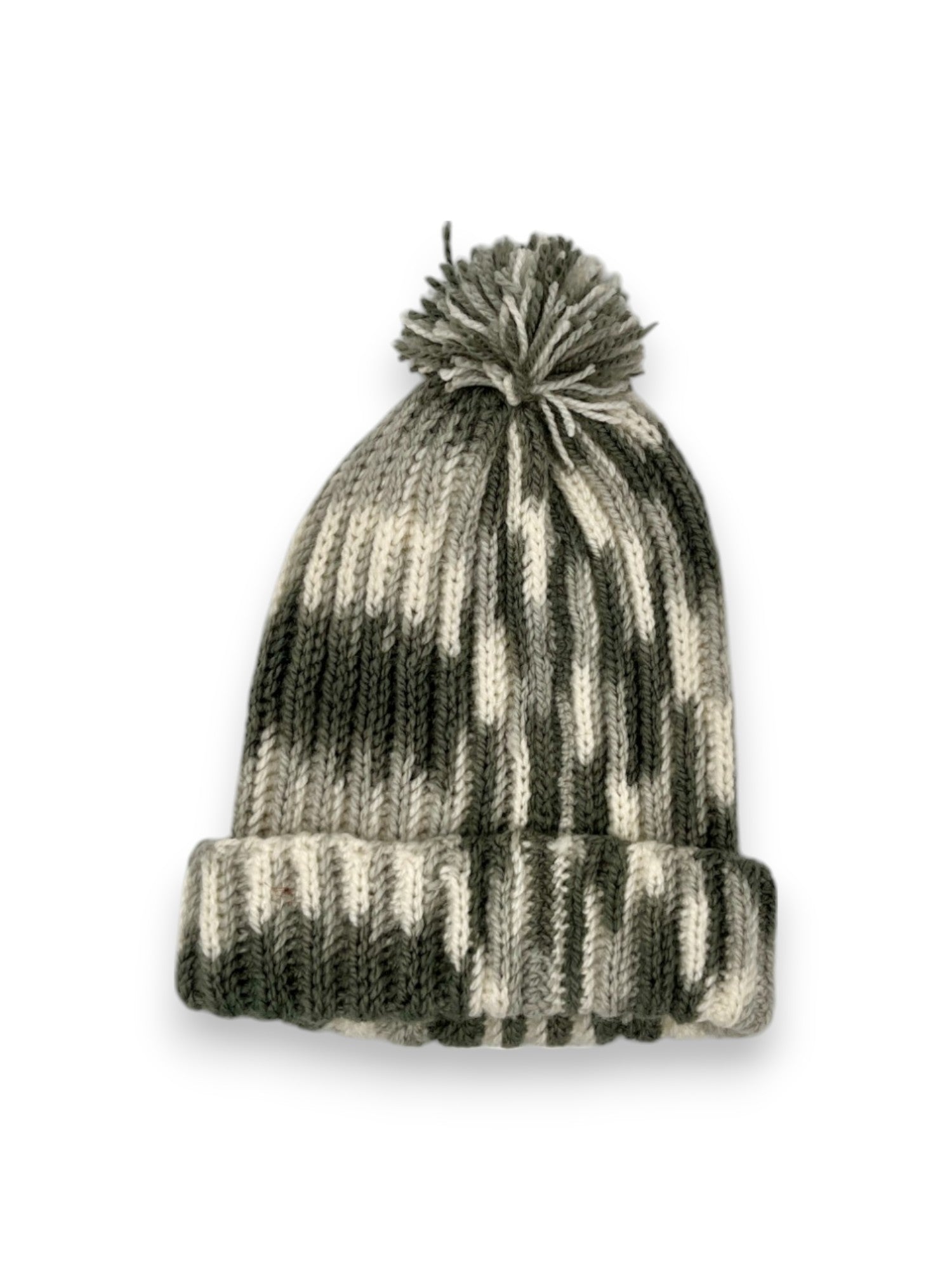 Gorro Tejido a Palitos Gris