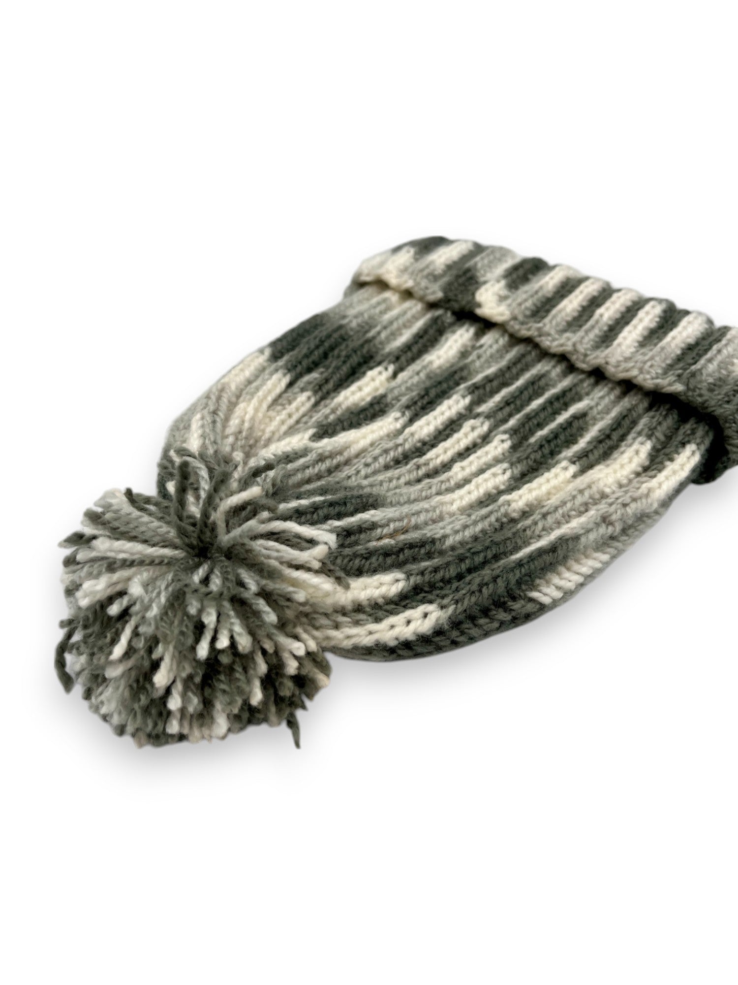 Gorro Tejido a Palitos Gris