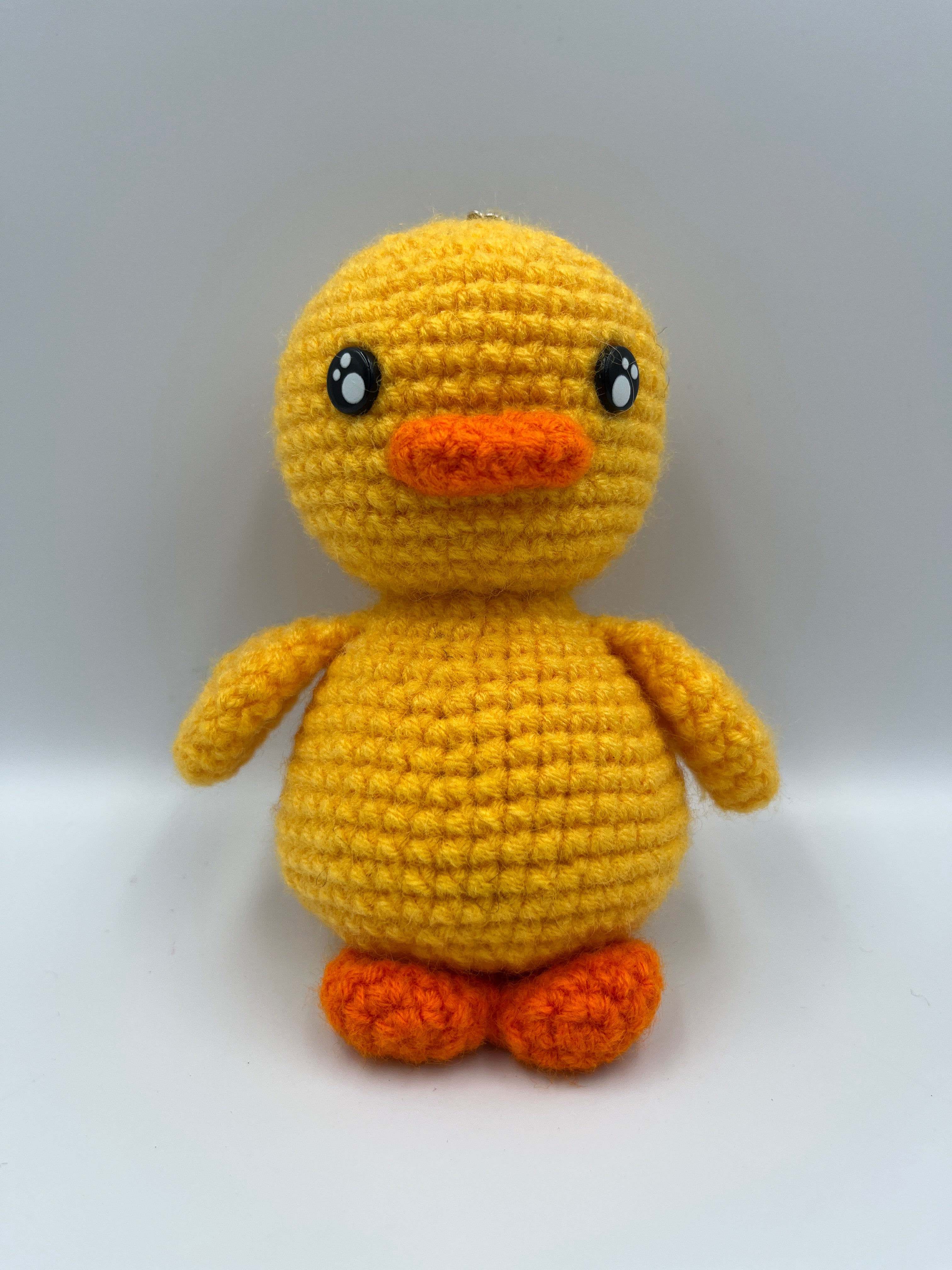 Llavero Amigurumi Patito Tejido a Mano