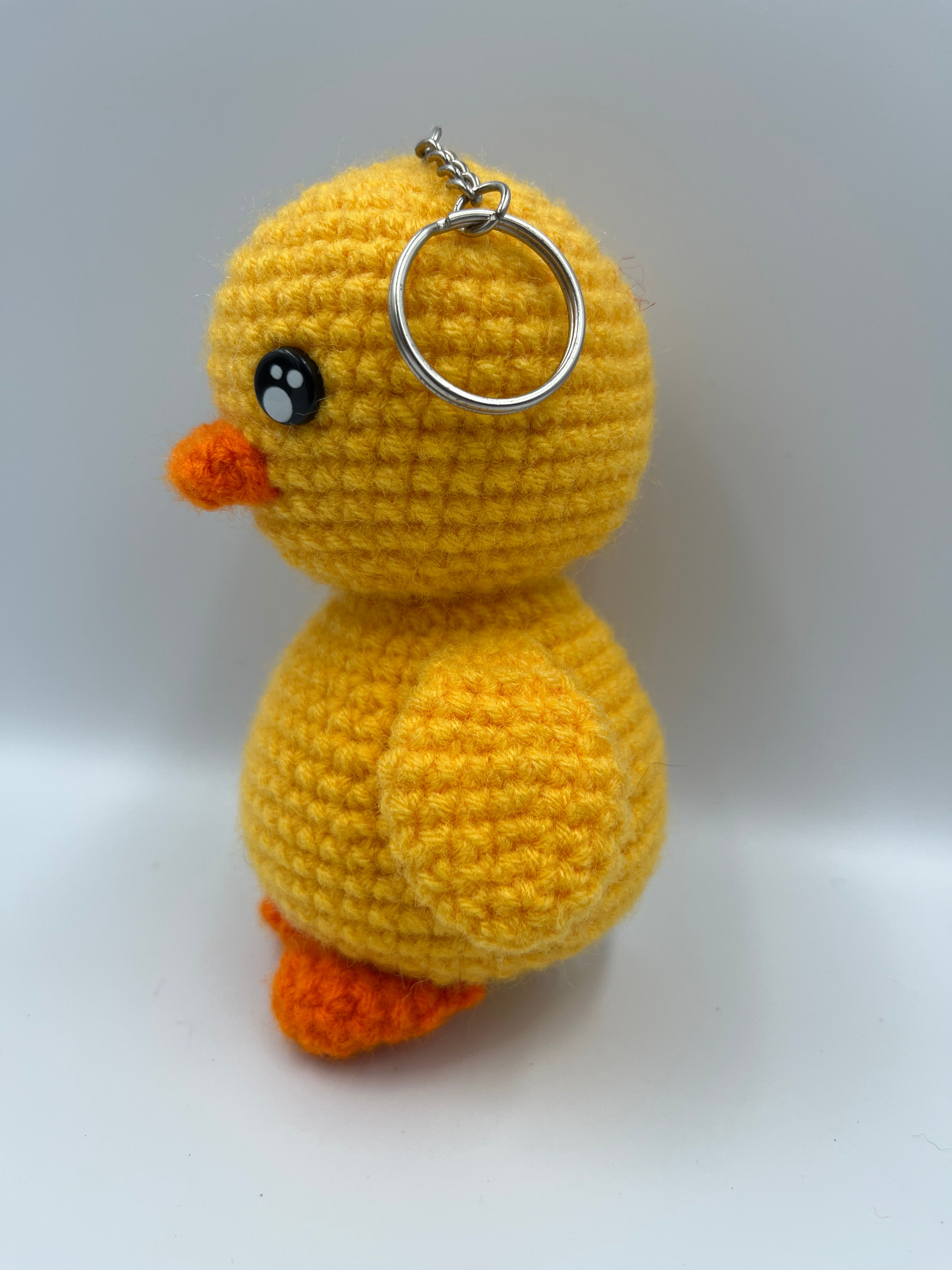 Llavero Amigurumi Patito Tejido a Mano