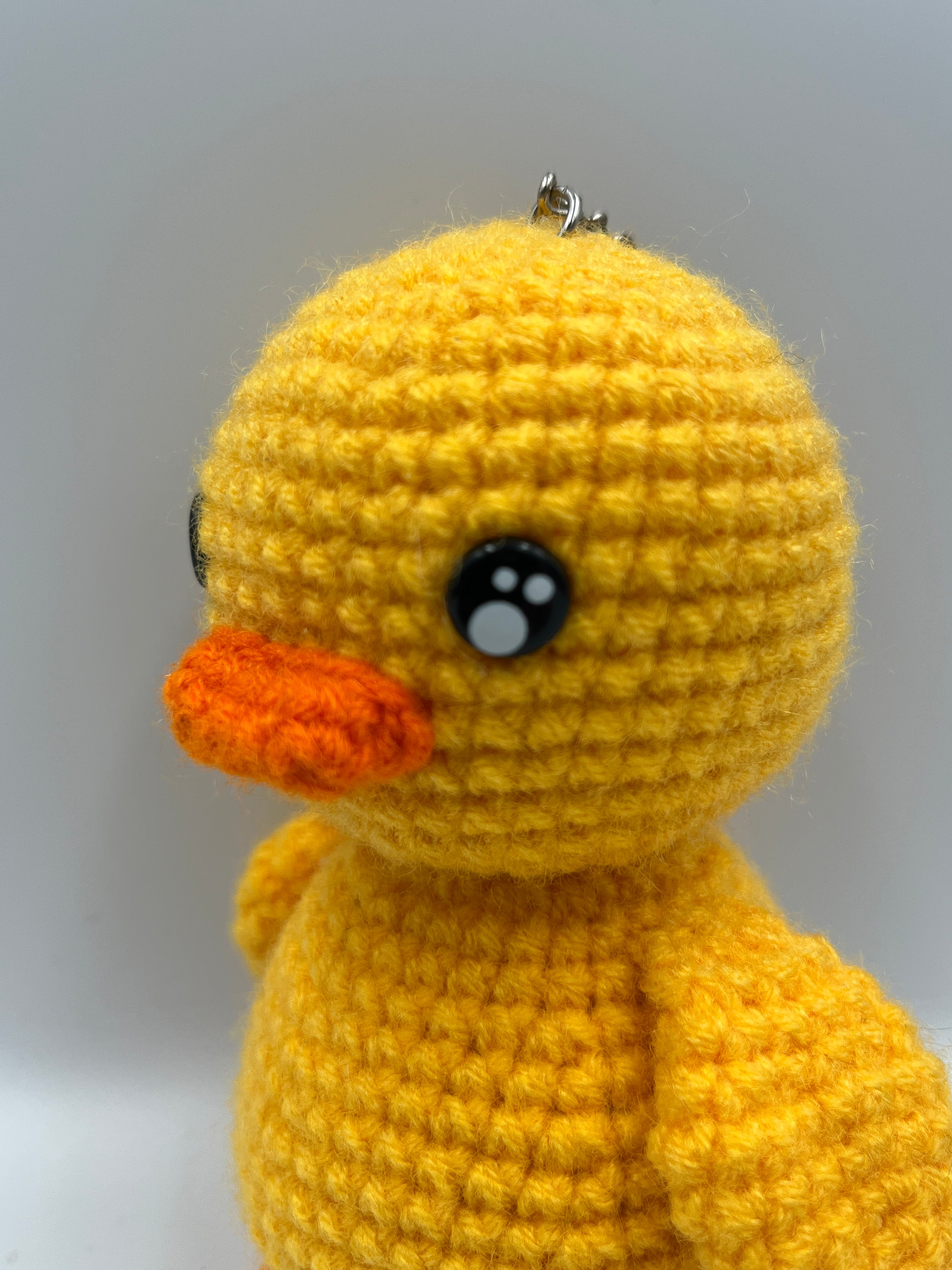 Llavero Amigurumi Patito Tejido a Mano