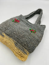 Bolso de Mano a Crochet de Fibra de Cabuya – Hecho a Mano