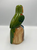 Alcancía de Madera en Diseño de Loro – Pintado a Mano