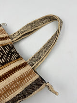 Cartera de Mano de Lana de Oveja en Telar a Cintura