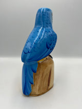 Alcancía de Madera en Diseño de Loro – Pintado a Mano