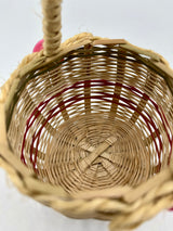Canastita decorativa de bambú nativo