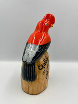 Handmade Cock of the Rock piggy bank with Gocta painting
