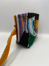 Neceser con Parches de Telar Multicolor