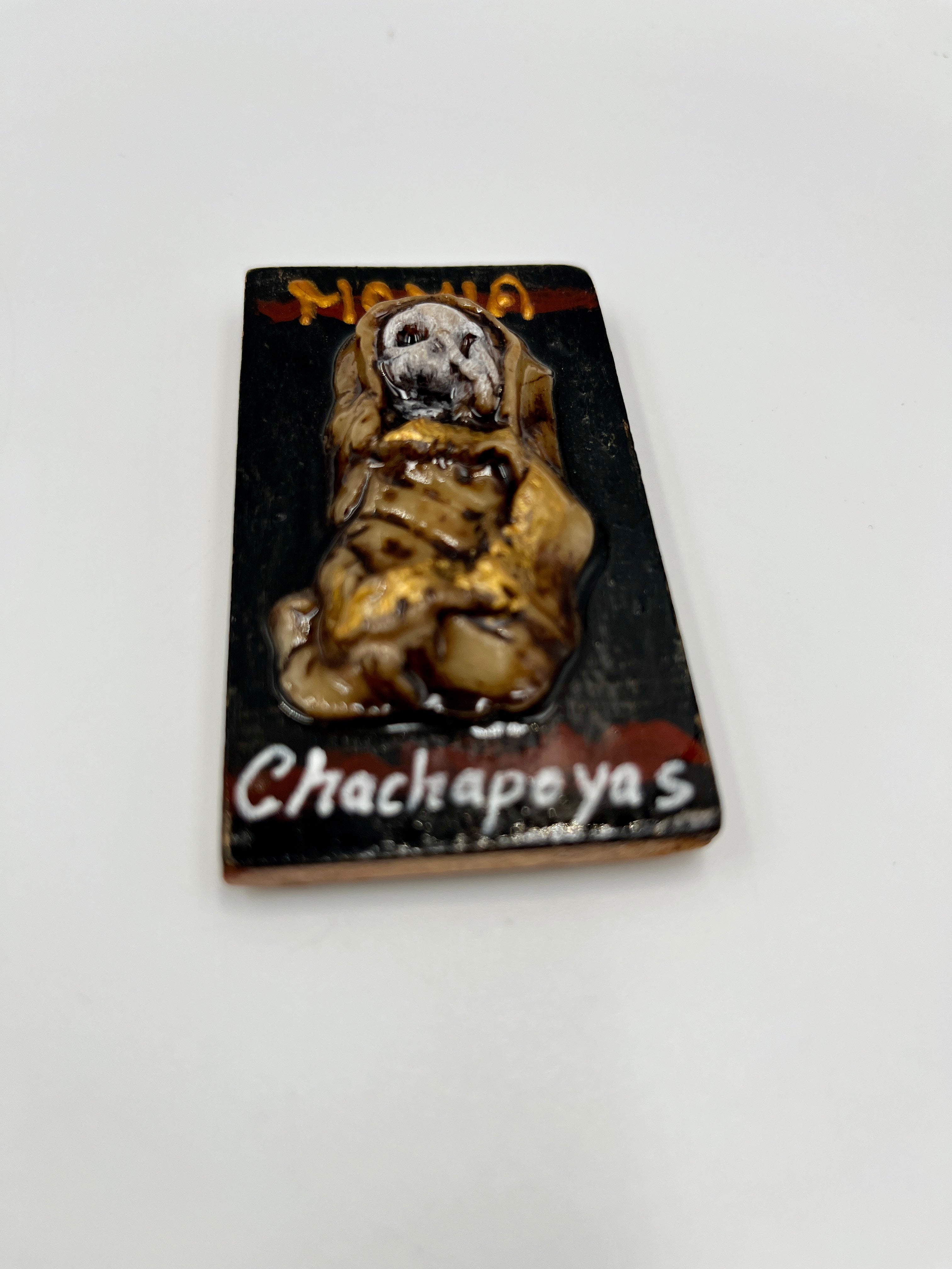Imán para Nevera en Alto Relieve – Momia Chachapoya
