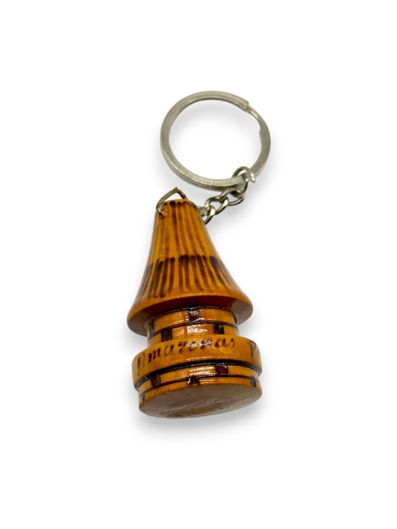 Kuelap Hut Handcrafted Keychain