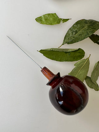 Calero de Madera Diseño Iconográfico C001