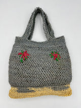 Bolso de Mano a Crochet de Fibra de Cabuya – Hecho a Mano