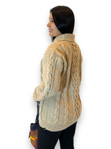 Unisex Alpacril Wool Hand-Woven Sweater