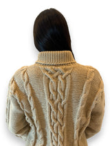 Unisex Alpacril Wool Hand-Woven Sweater