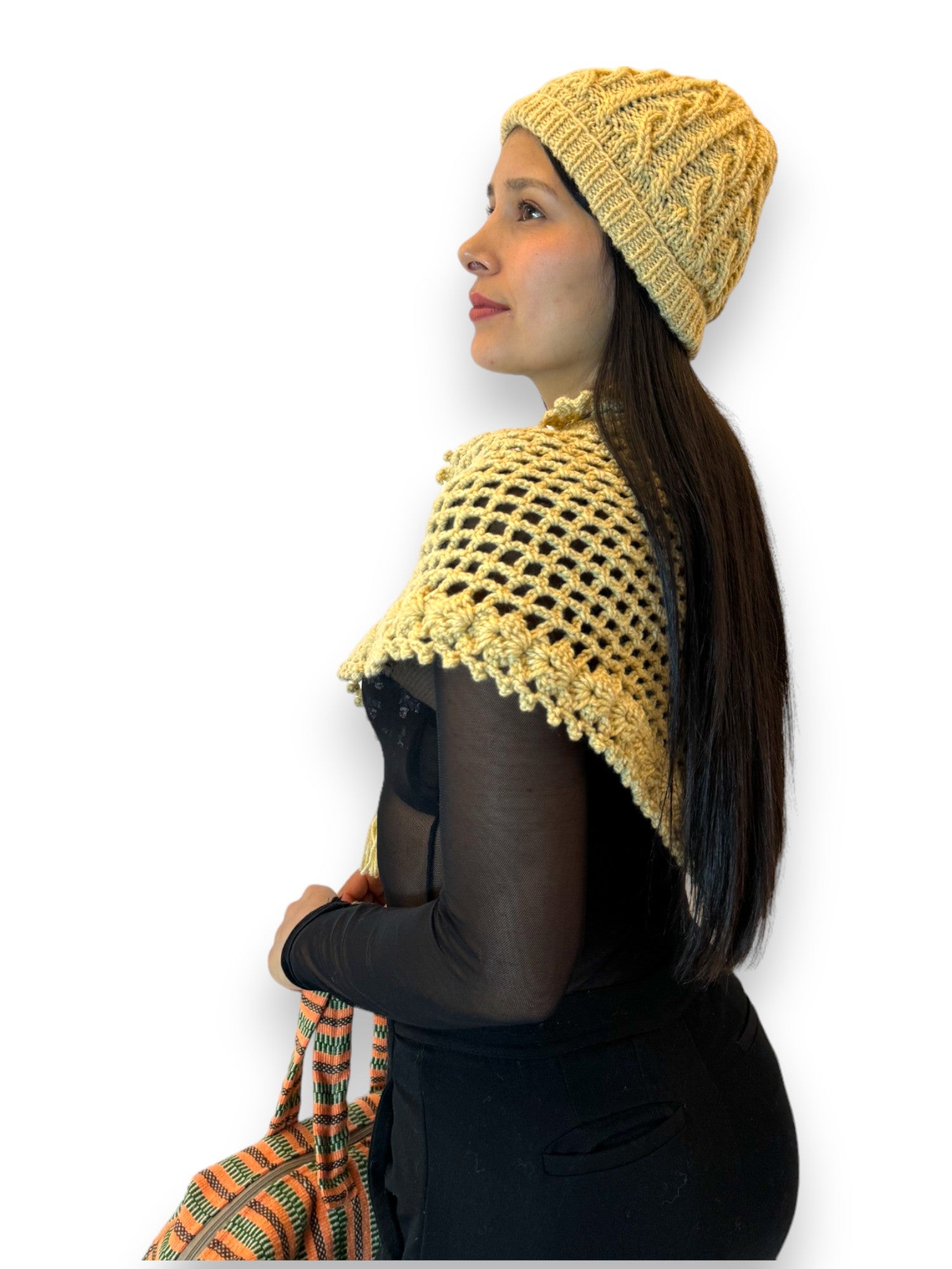 Crochet Scarf + Crochet Hat