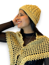 Crochet Scarf + Crochet Hat