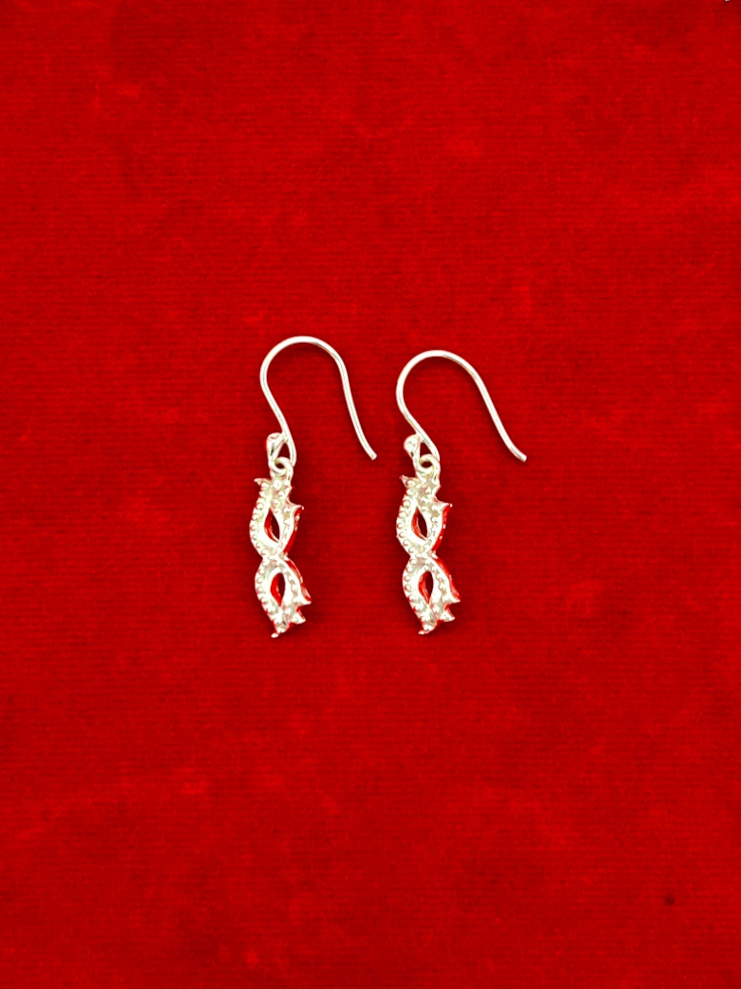 950 Silver Mask Earrings