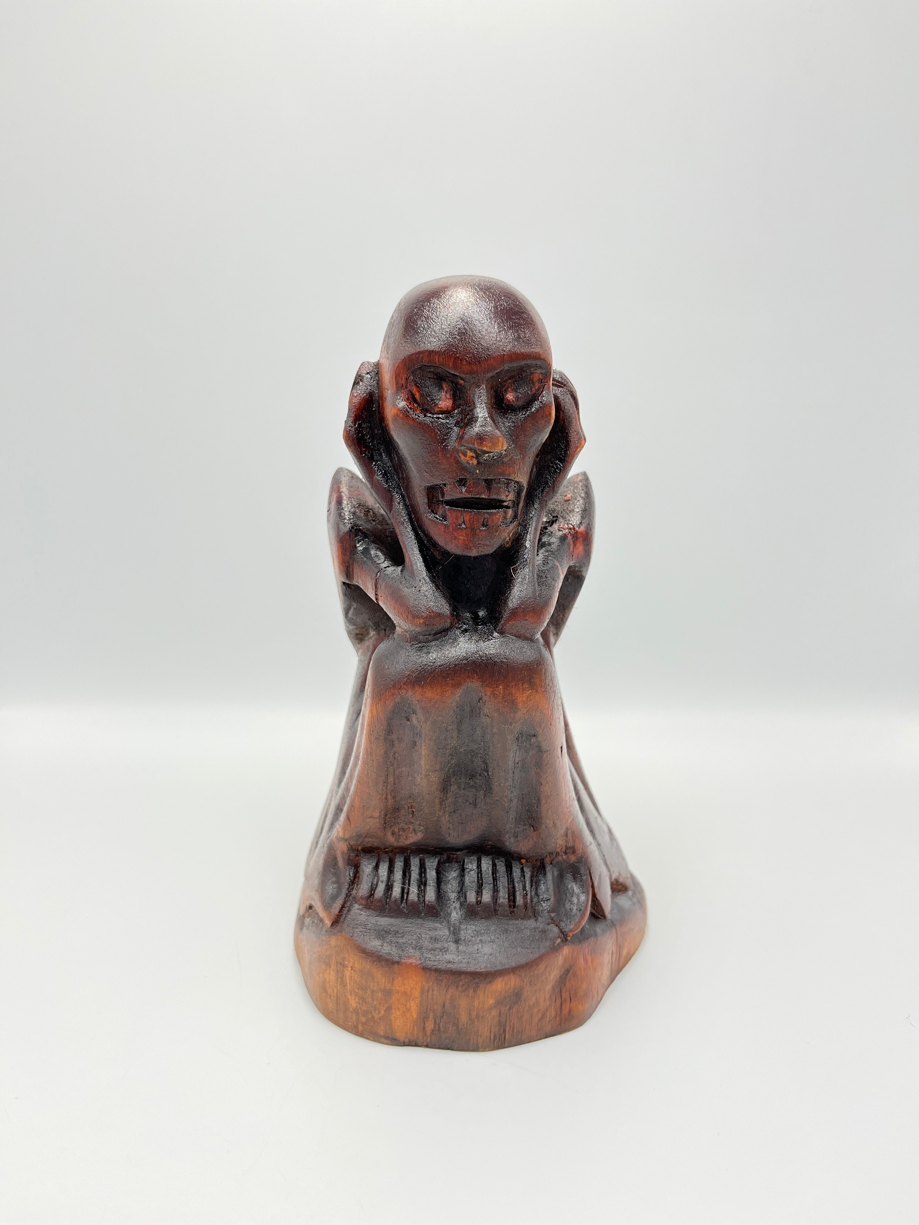 Momia de Madera Tallada a Mano – Cultura Chachapoya