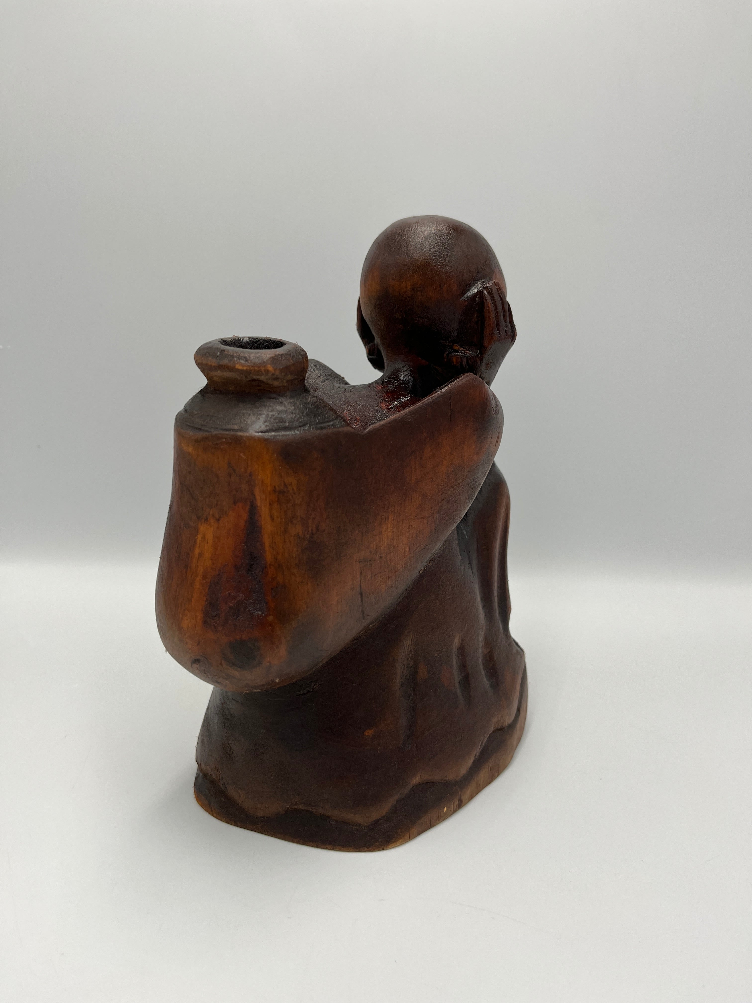 Momia de Madera Tallada a Mano – Cultura Chachapoya