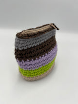 Monederos Tejidos a Crochet de Colores Artesanales