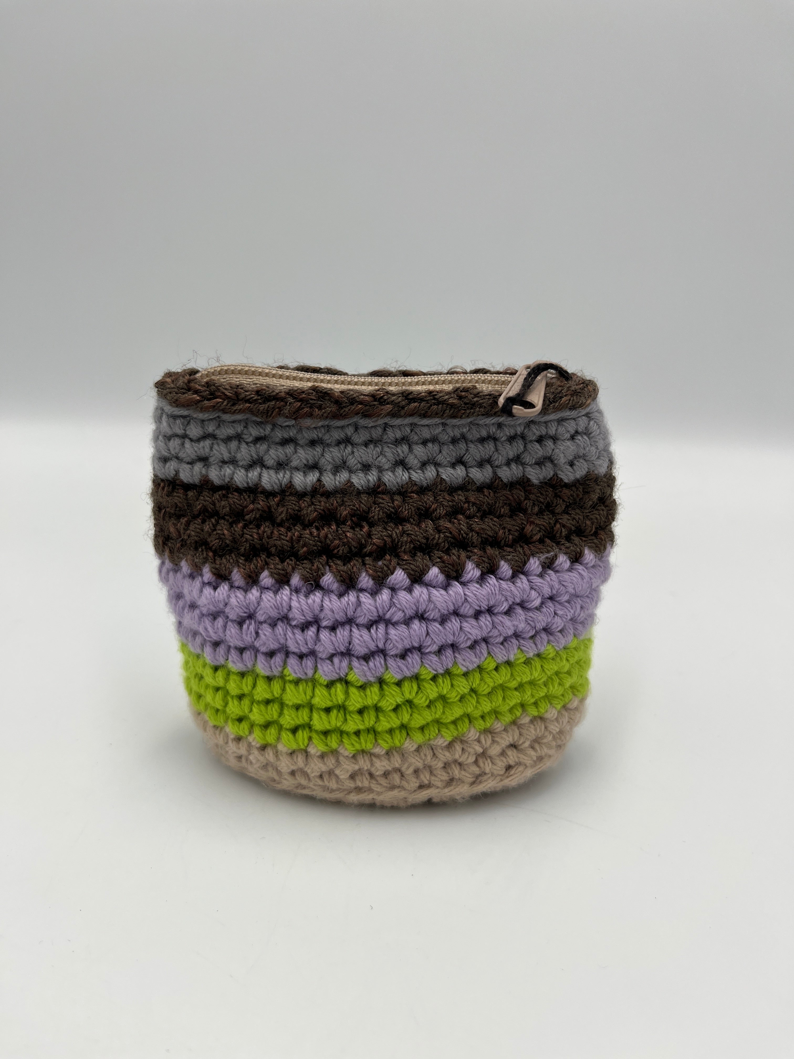 Monederos Tejidos a Crochet de Colores Artesanales