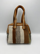 Cartera Artesanal en Telar a Cintura de Lana de Oveja