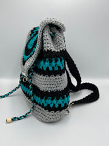 Mochila Artesanal a Crochet de Hilo Cola de Rata